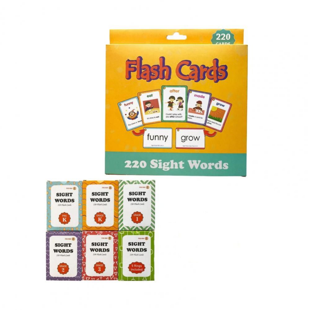 Sight Word Game - Paper Sight Word Flash Cards Word