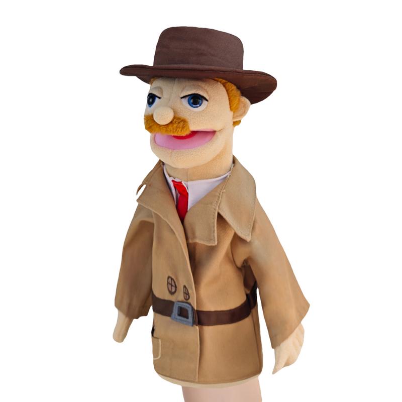 Kids Doctor Education - Career Hand Puppet Cook Firefighter Farmer