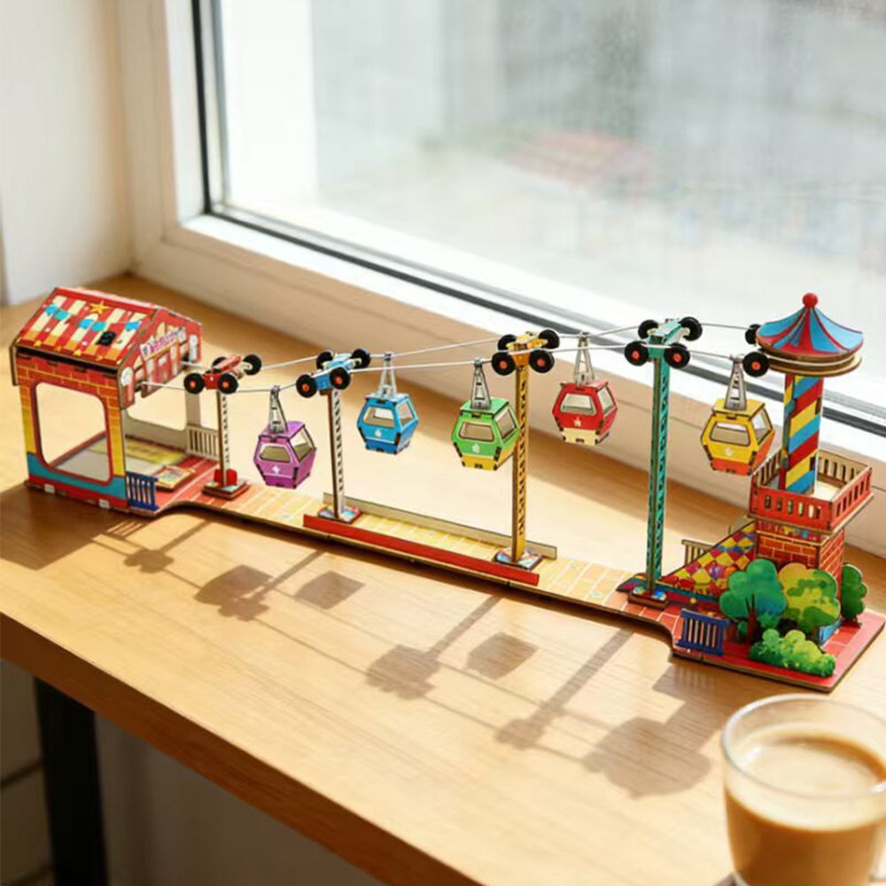 Kids Doctor Education - Sightseeing Cable Car Model Kids Science