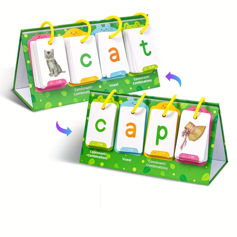 Sight Word Game - AotBlcer 129Pcs Word Builder Game -