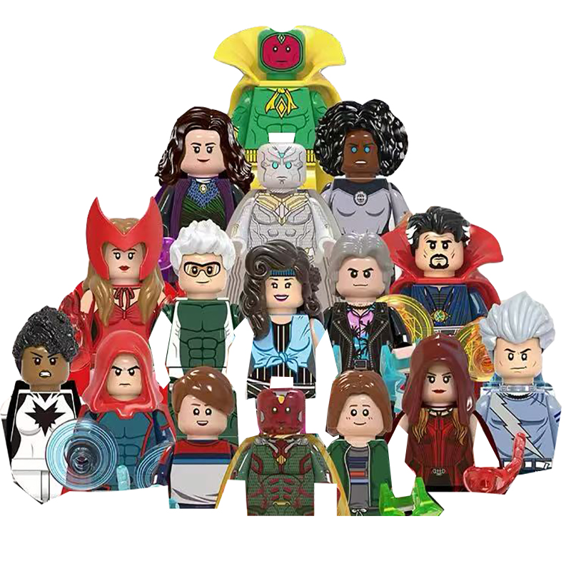 Kids Doctor Education - Educational Building Block Superhero Wanda &