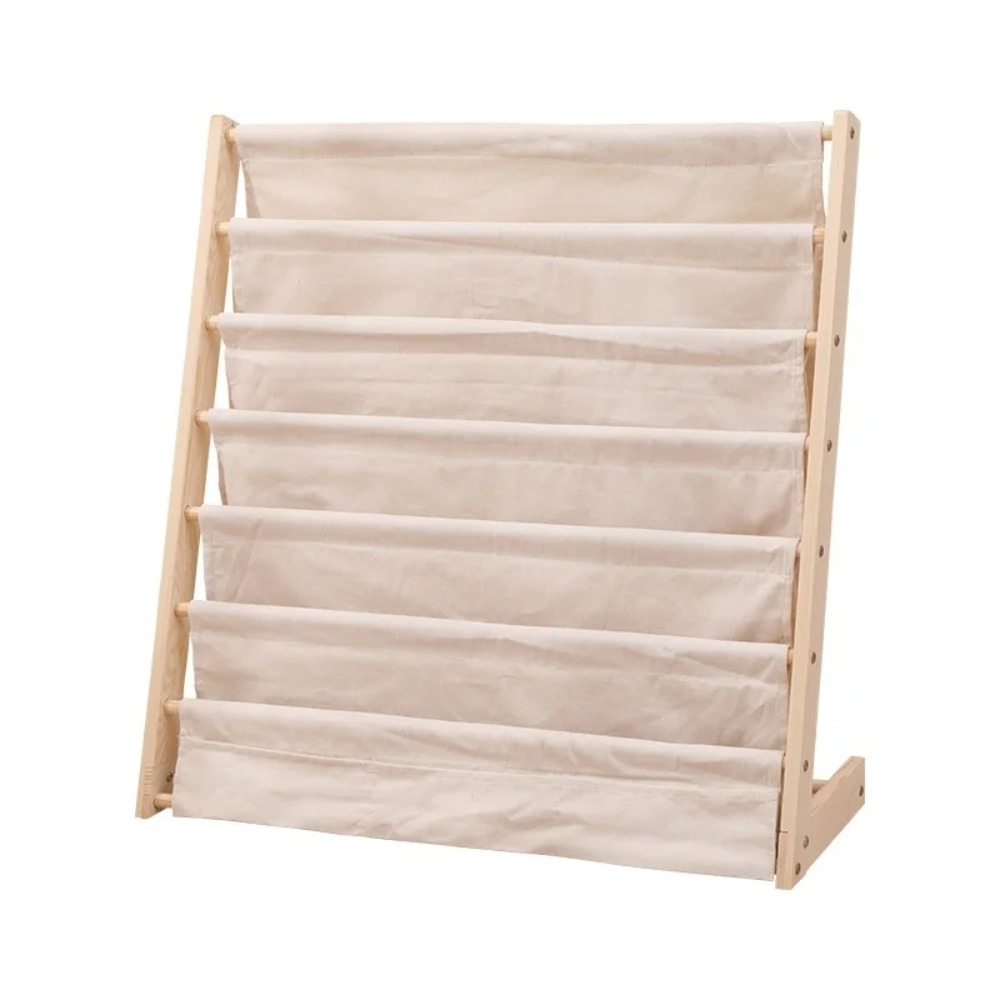 Wooden Bookshelf, Multi Layer  - Montessori Shelf Toy ulasan dan harga