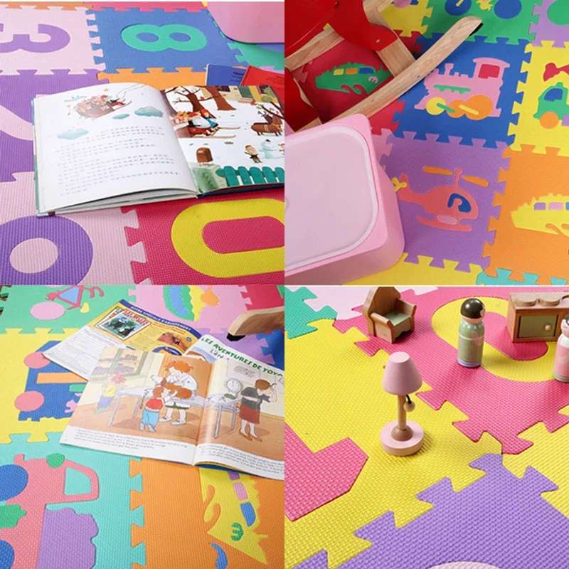 Baby Play Mat Kids EVA Foam Pu - Number Puzzle Foam ulasan dan harga