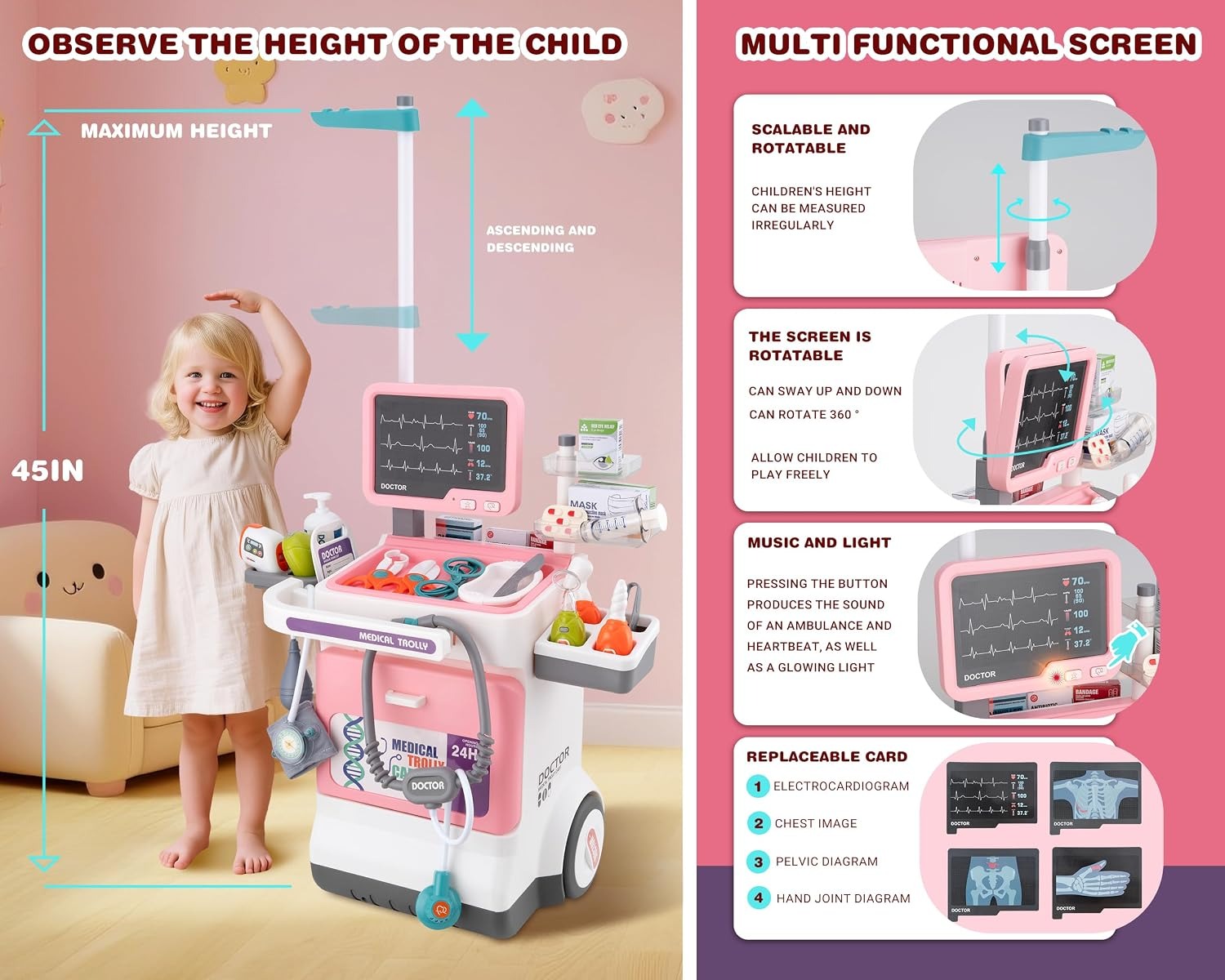 Deluxe Kids Doctor Play Set Pr - Kids Doctor Education ulasan dan harga