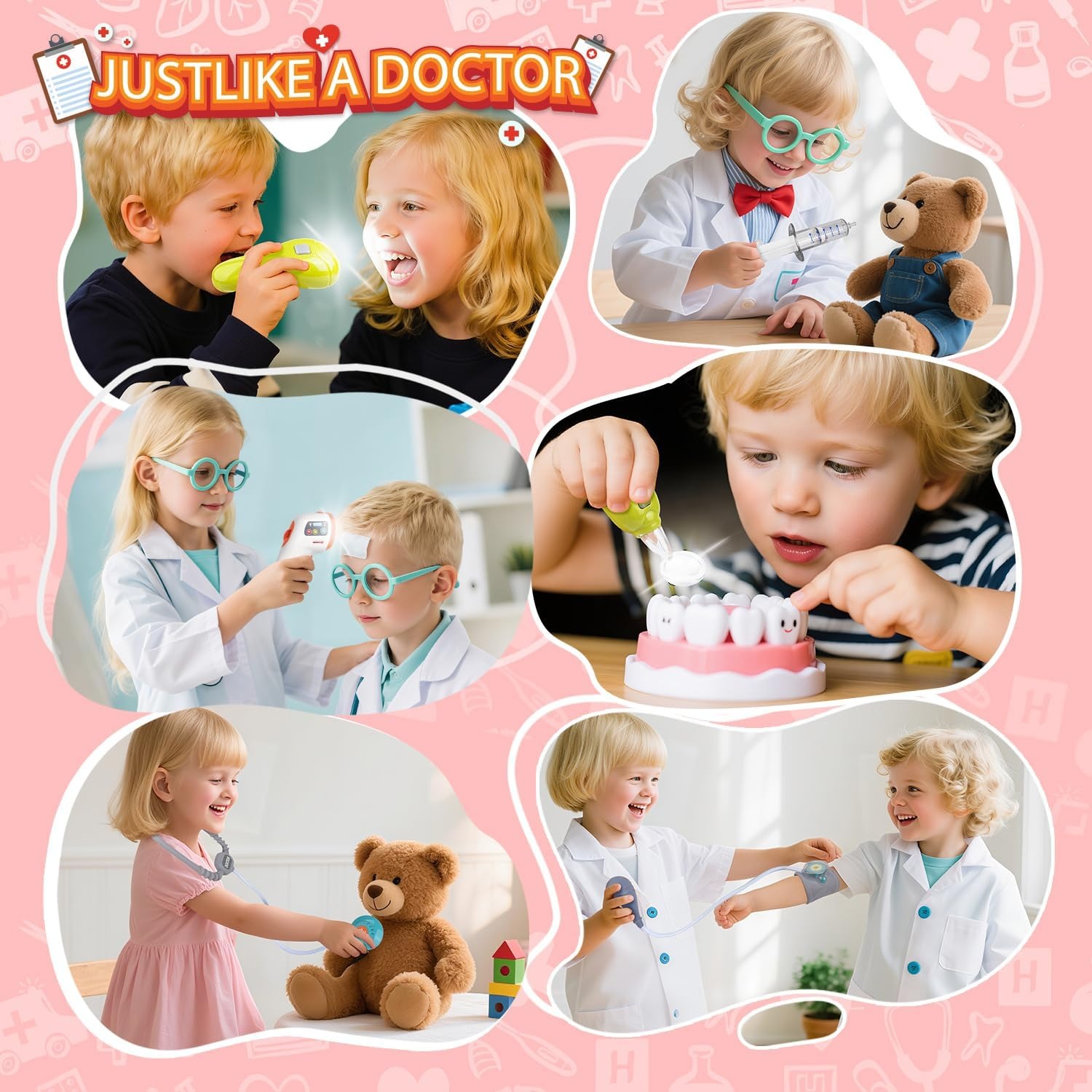 Deluxe Kids Doctor Play Set Pr - Kids Doctor Education ulasan dan harga