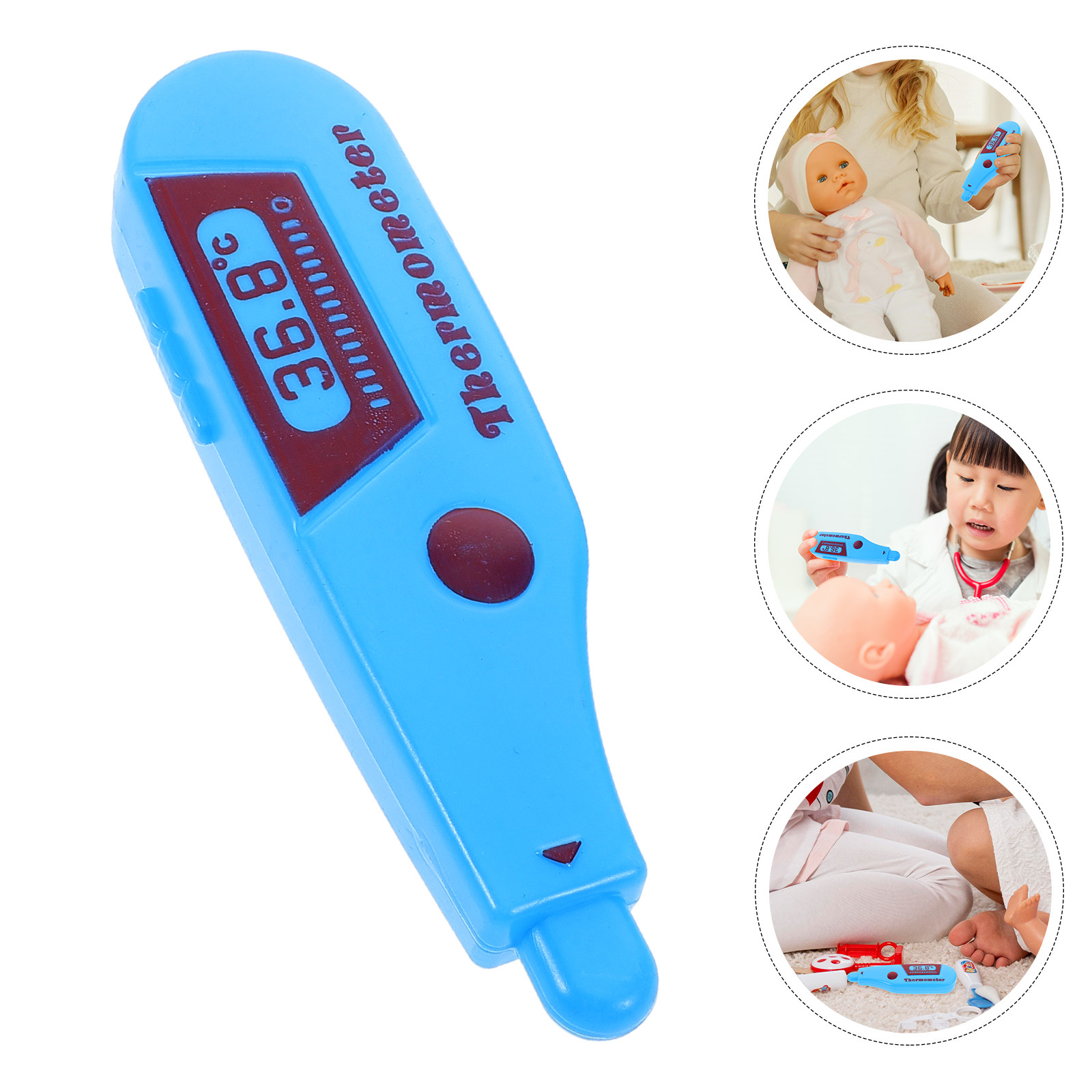 10Pcs Realistic Doctor Thermom - Kids Doctor Education ulasan dan harga