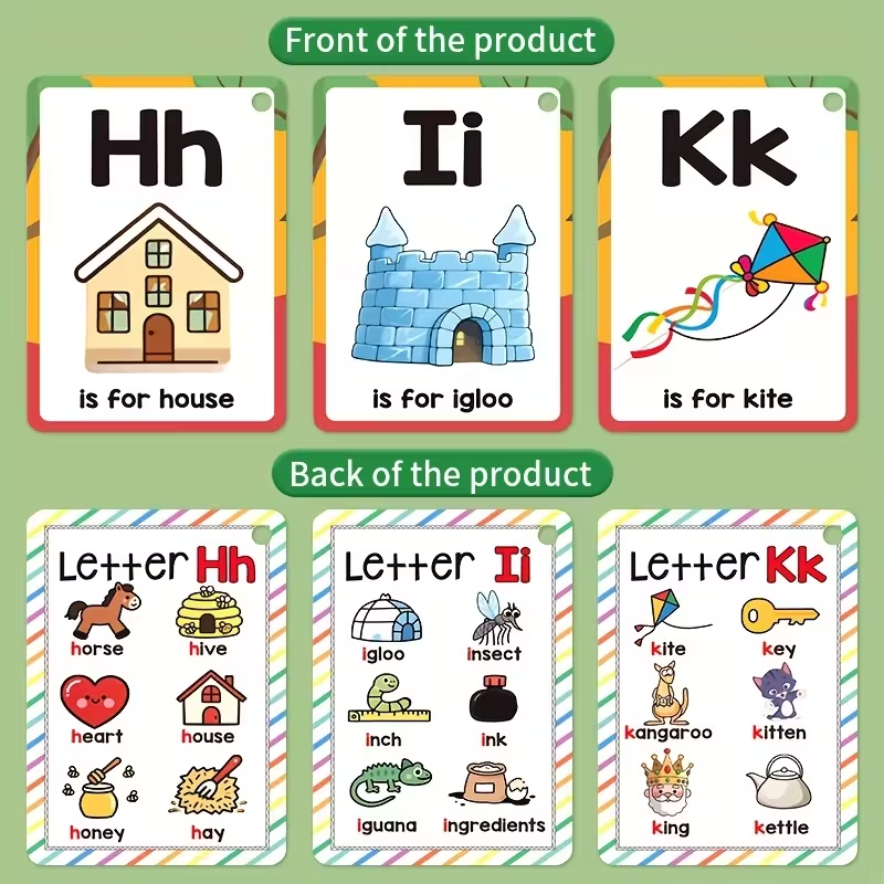 Alphabet Phonics Flash Cards f - Sight Word Game ulasan dan harga