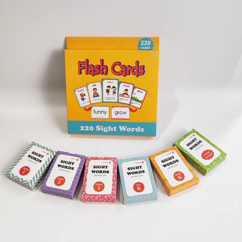 Paper Sight Word Flash Cards W - Sight Word Game ulasan dan harga
