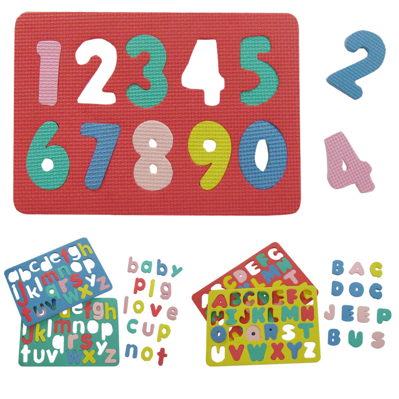 Kids Alphabetic Arithmetic Num - Number Puzzle Foam ulasan dan harga