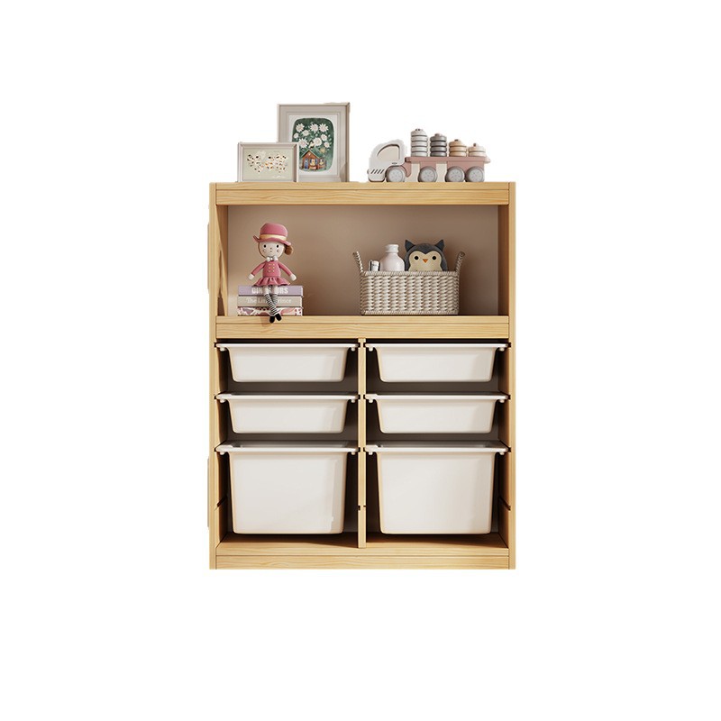 Toy cabinet Montessori childre - Montessori Shelf Toy ulasan dan harga