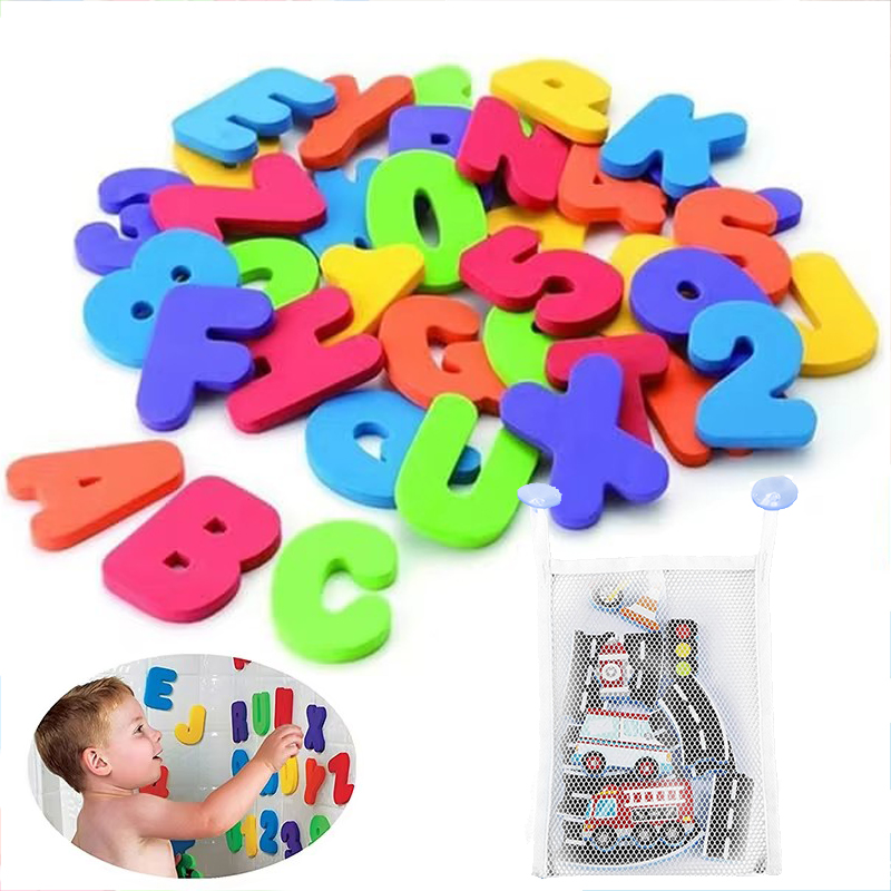 Children Bath Toys Foam Fun Fl - Number Puzzle Foam ulasan dan harga