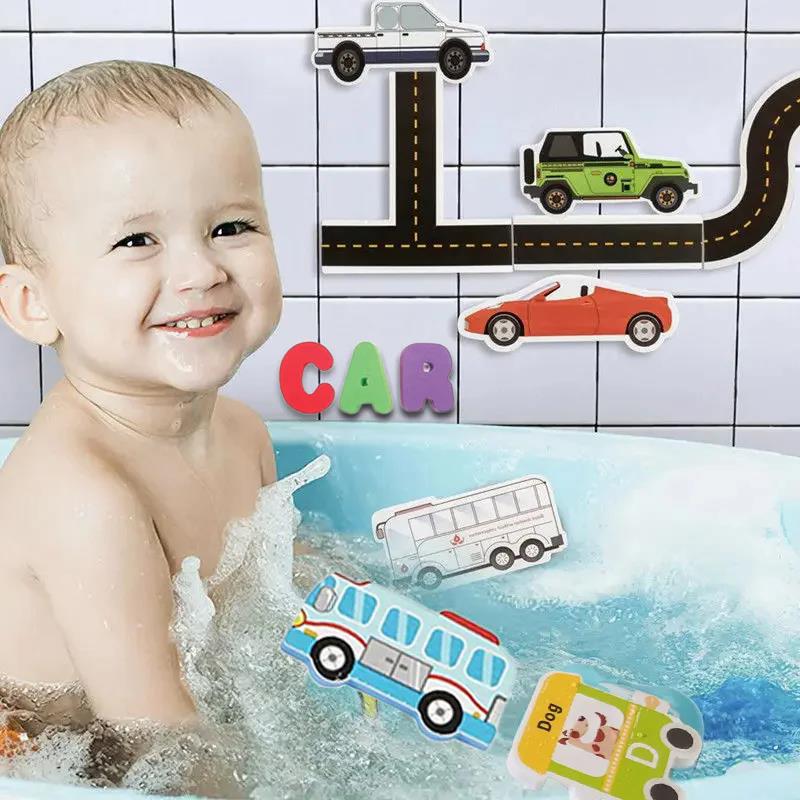 Children Bath Toys Foam Fun Fl - Number Puzzle Foam ulasan dan harga