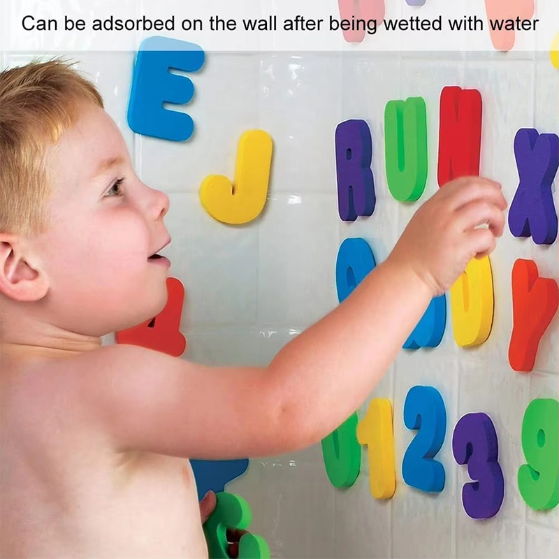 Children Bath Toys Foam Fun Fl - Number Puzzle Foam ulasan dan harga
