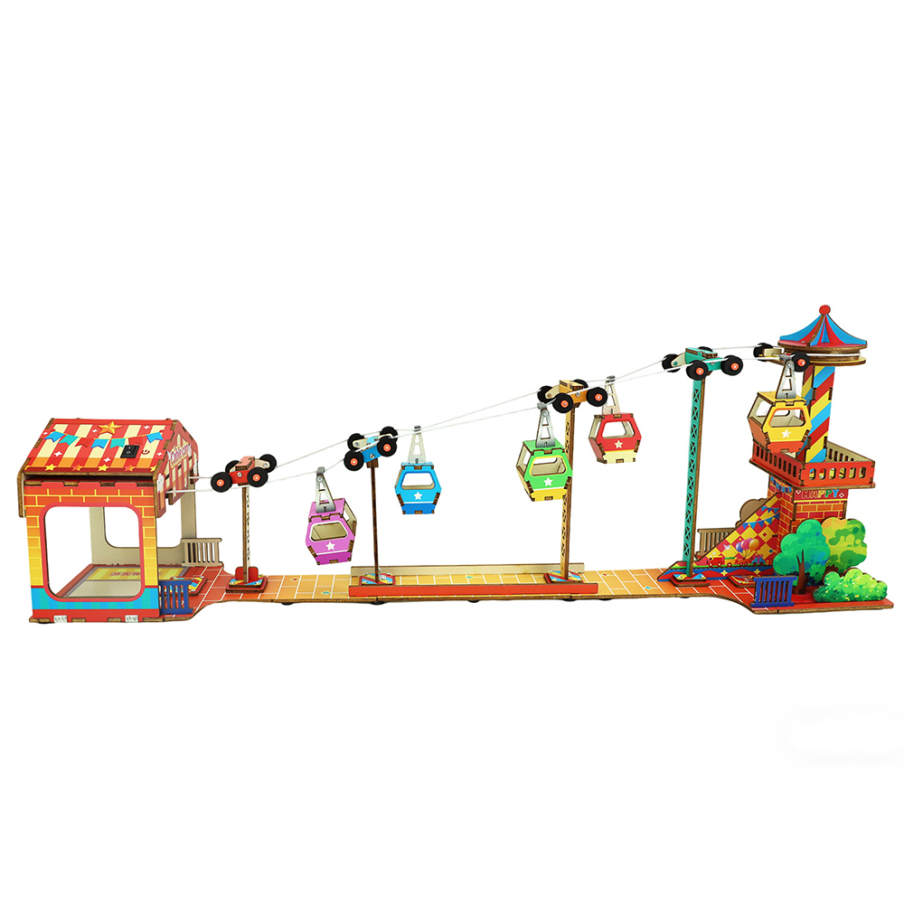 Sightseeing Cable Car Model Ki - Kids Doctor Education ulasan dan harga