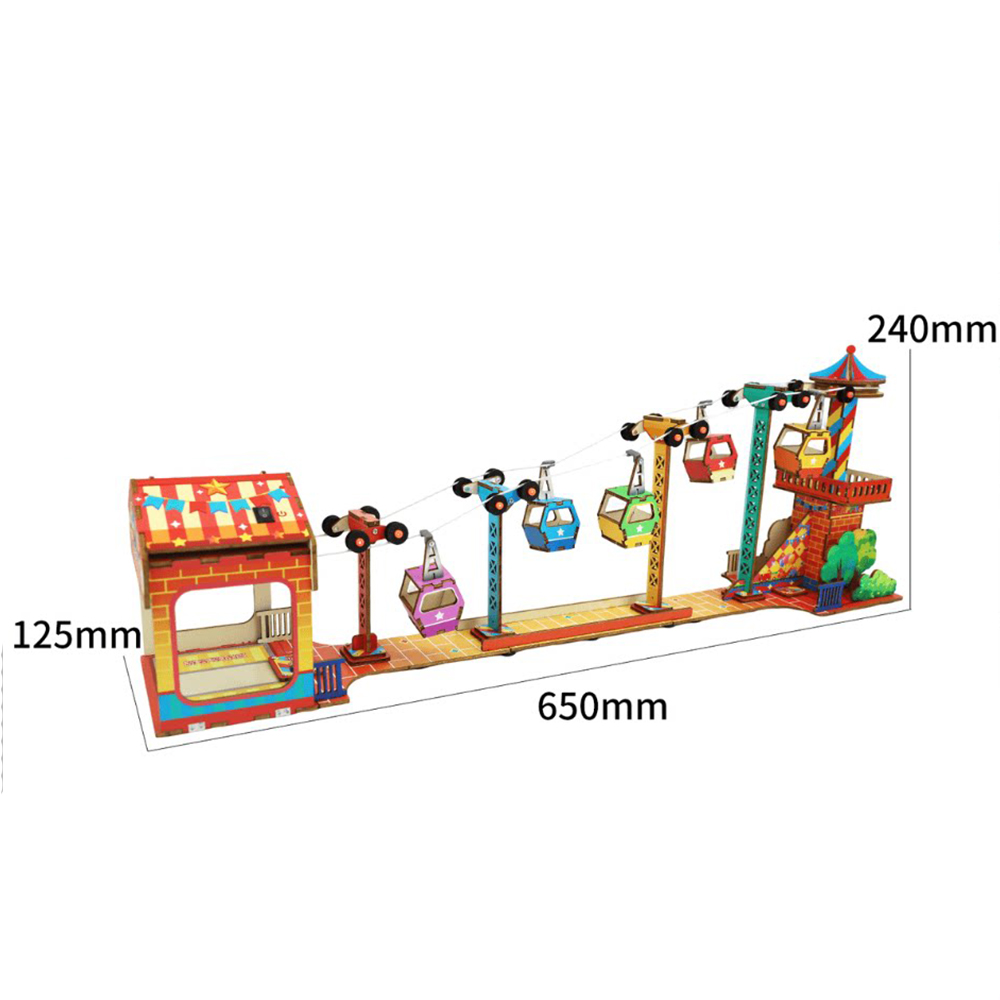 Sightseeing Cable Car Model Ki - Kids Doctor Education ulasan dan harga