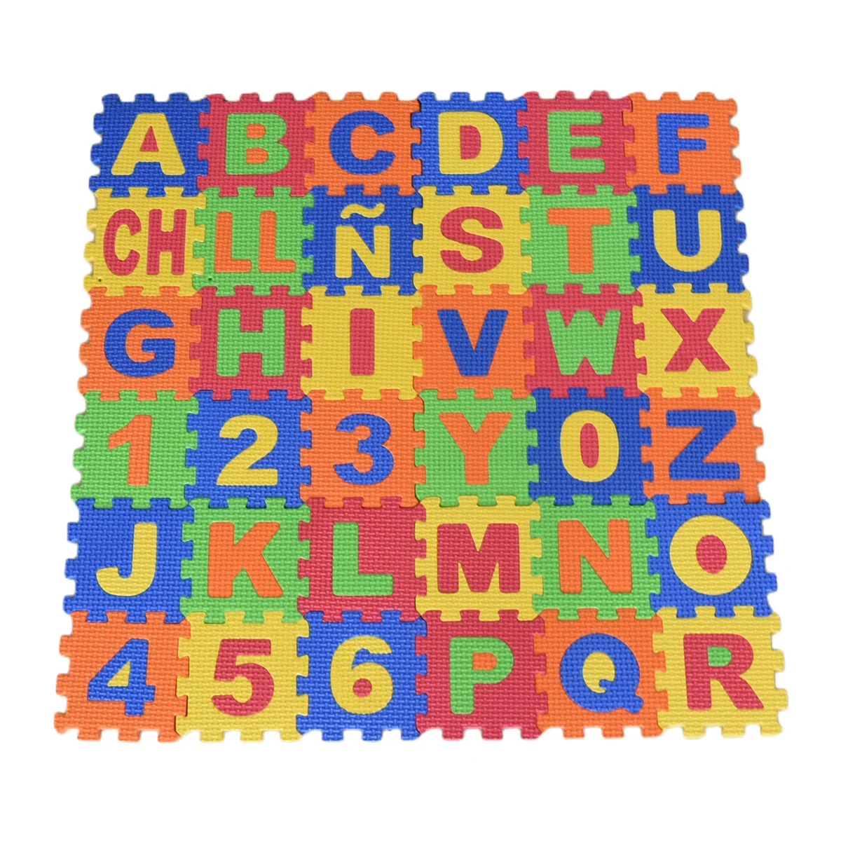 Play Mats 36pcs 9cm Number Alp - Number Puzzle Foam ulasan dan harga