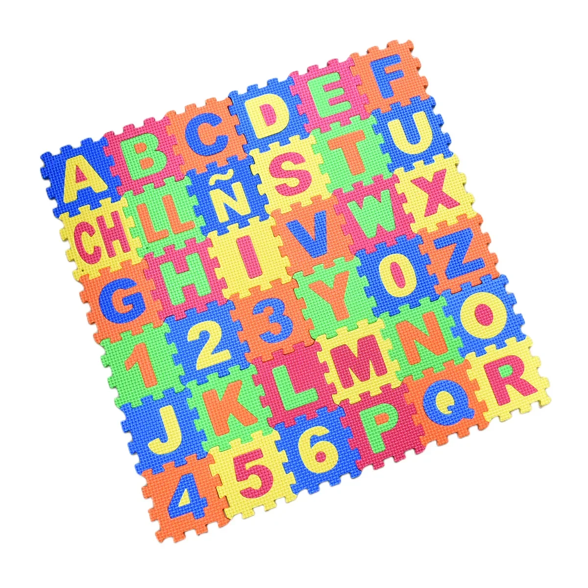 Play Mats 36pcs 9cm Number Alp - Number Puzzle Foam ulasan dan harga