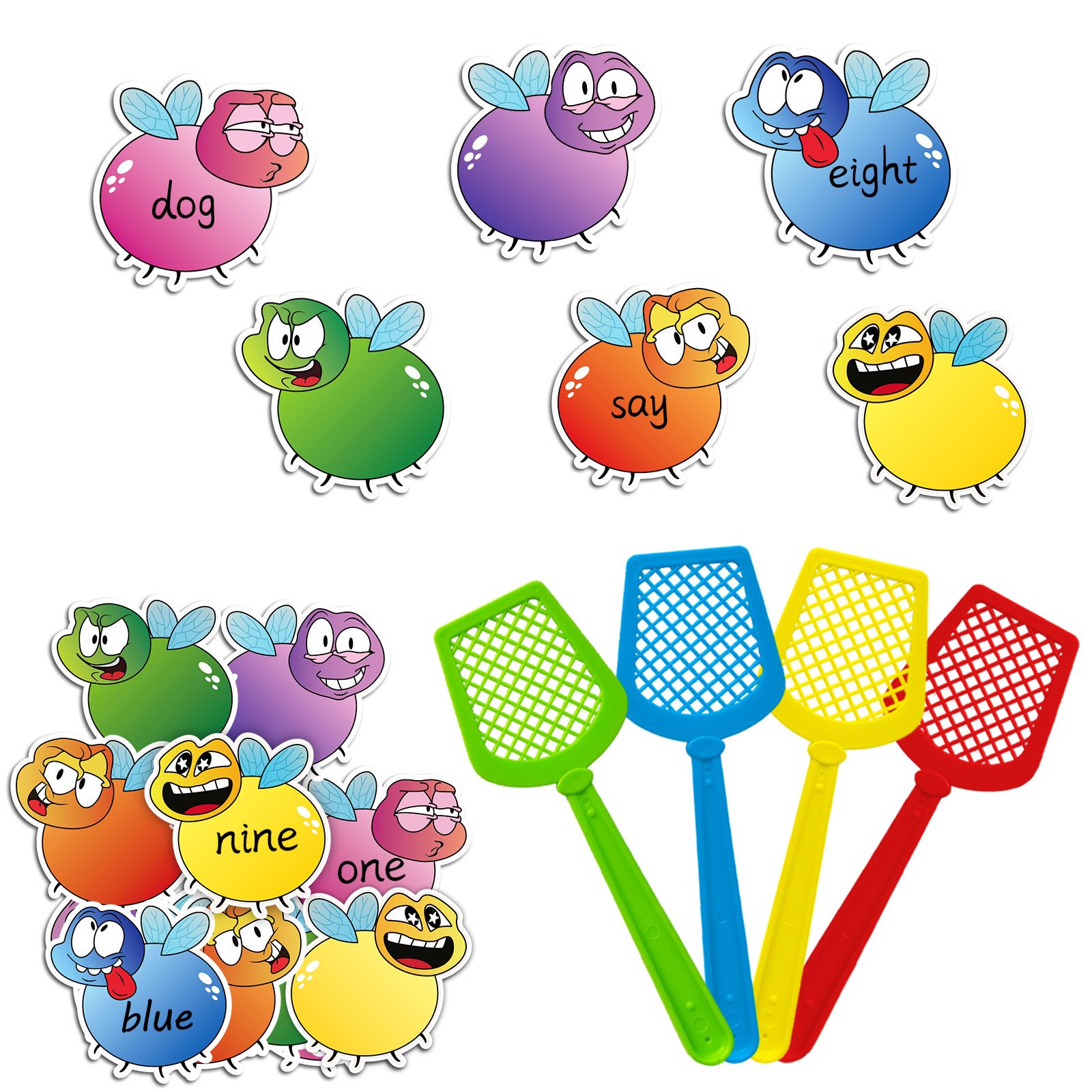 Fly Swatter Literacy Game Engl - Sight Word Game ulasan dan harga