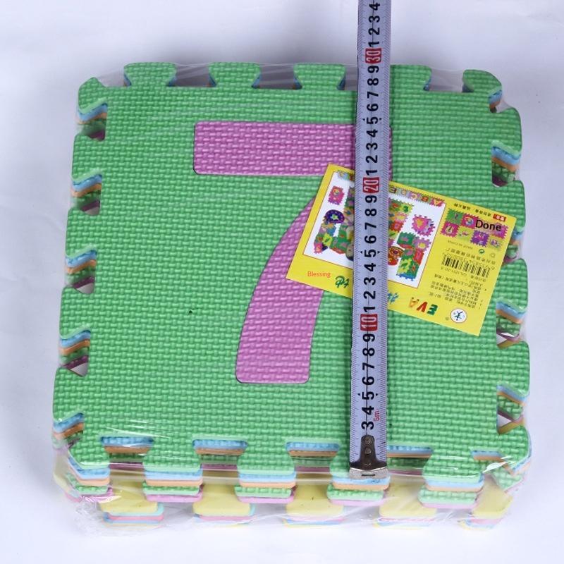 Non Toxic PE Foam Play Mat Alp - Number Puzzle Foam ulasan dan harga