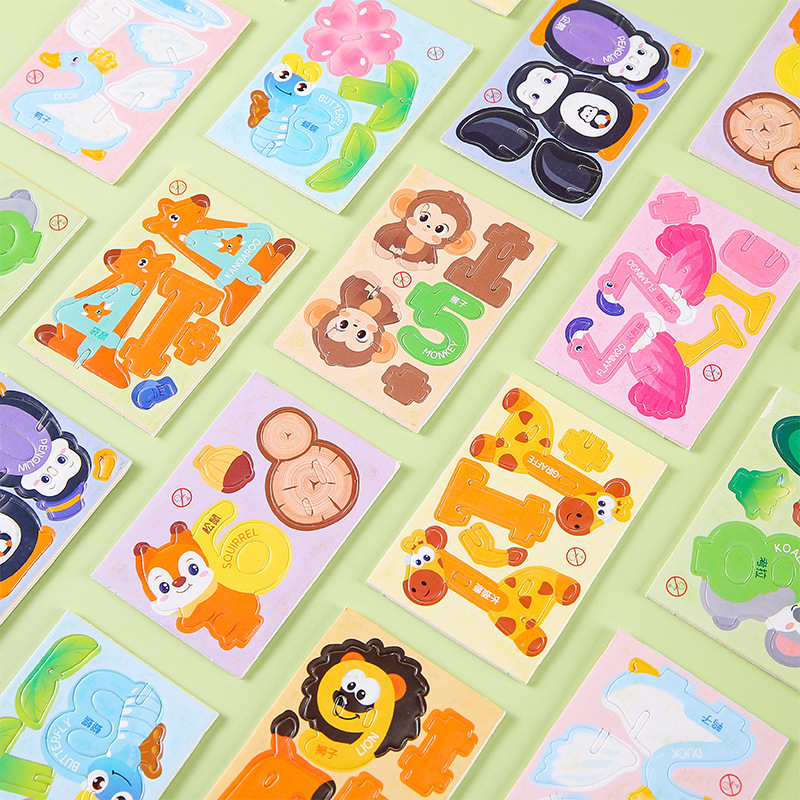 3D Cartoon Animal Number Foam  - Number Puzzle Foam ulasan dan harga
