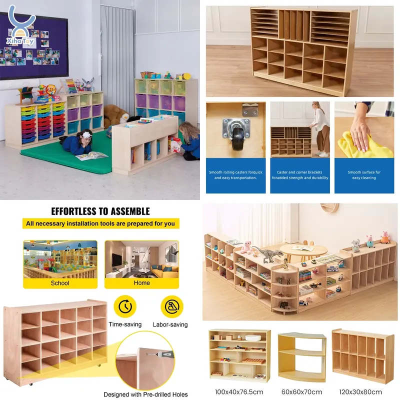 2026 Montessori Wooden Toy Sto - Montessori Shelf Toy ulasan dan harga