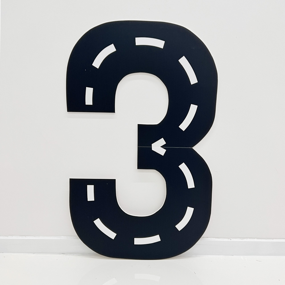 73cm Number Mosaic Board Custo - Number Puzzle Foam ulasan dan harga