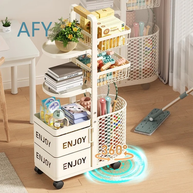 Multilayer Kids Toy Storage Or - Montessori Shelf Toy ulasan dan harga