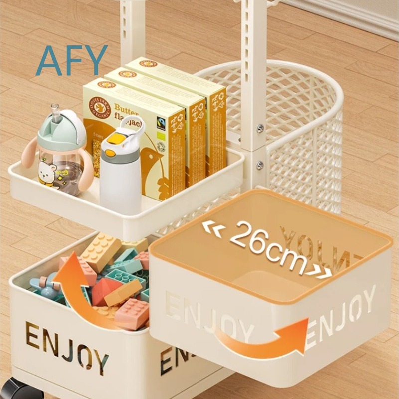 Multilayer Kids Toy Storage Or - Montessori Shelf Toy ulasan dan harga
