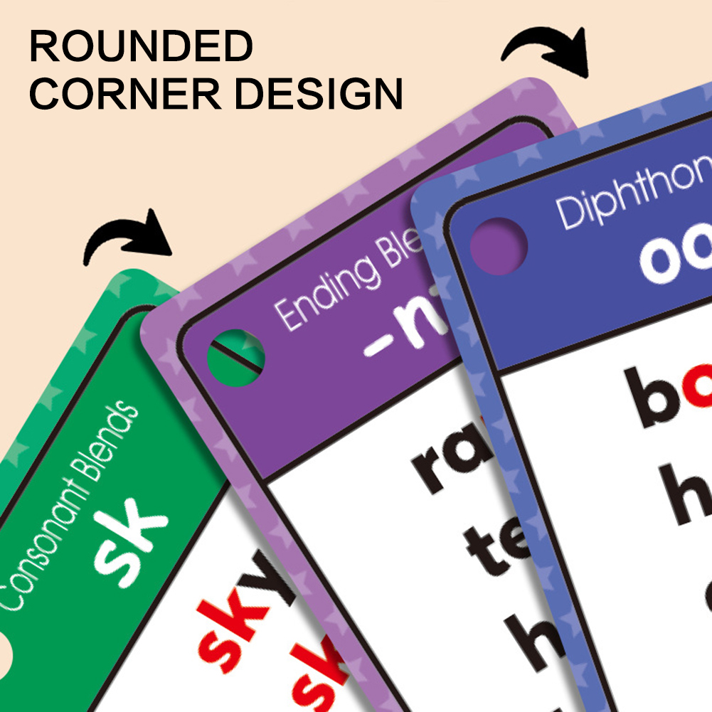 60pcs/Set Phonics Word List Ca - Sight Word Game ulasan dan harga