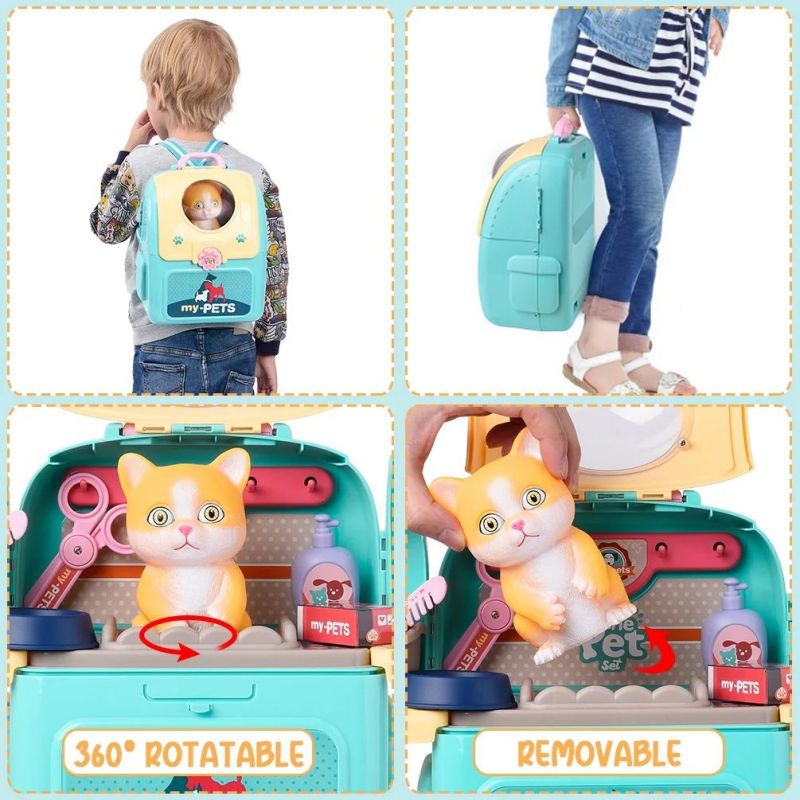 Pet Care Play Set Dog Grooming - Kids Doctor Education ulasan dan harga