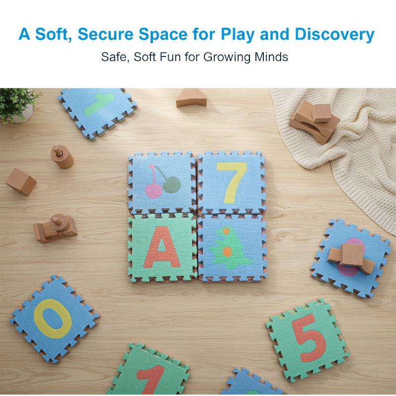 Interlocking PE Foam Puzzle Pl - Number Puzzle Foam ulasan dan harga
