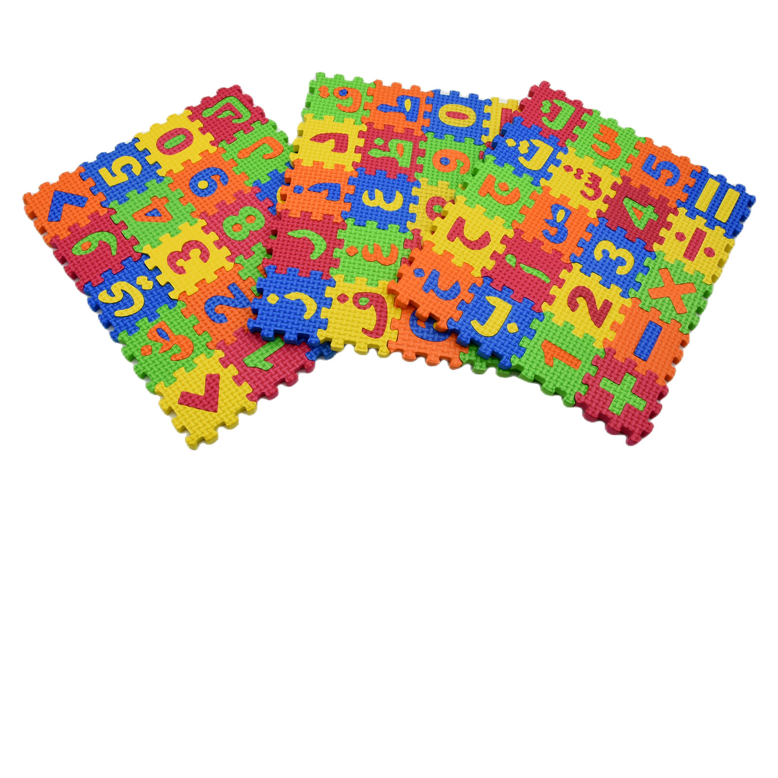 60 Pcs/set Arabic Children Min - Number Puzzle Foam ulasan dan harga
