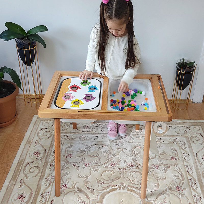 Children Montessori Games Fine - Montessori Shelf Toy ulasan dan harga